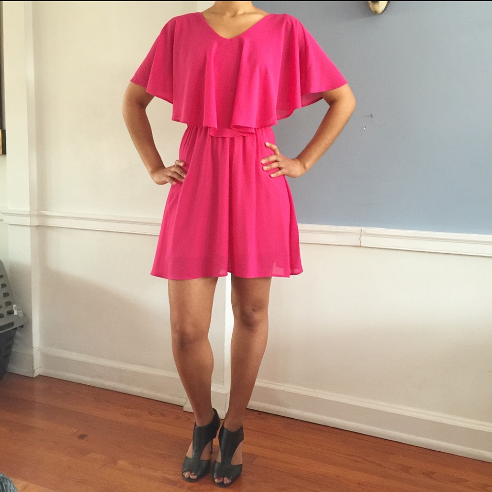 ☀️HP☀️ Playful Magenta Dress